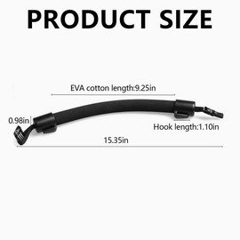 AUCELI Car Headrest Grab Handles, Car Front Rear Seat Back Passenger Chair Armrest with Headrest Mounted, Vehicle Assist Safety Grip Handle, Automotive Interior Accessories for Elderly Kids