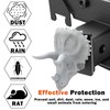 3D Triceratops Trailer Hitch Cover, 2 Inch Receiver Dinosaur Hitch