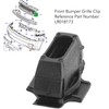 2 Pcs Front Bumper Grille Clip LR018173 Plastic Front Bumper
