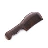 Large-Size Natural CHACATE PRETO Wooden Comb - Exquisite Workmanship Smooth