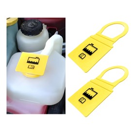 BWBWND 2 PCS Engine Coolant Reservoir Cap, Car Radiator Recovery Overflow Tank Cap Replacement, OEM# 55111074AA 52079331 Coolant Caps Compatible with Pacifica Voyager Gladiator