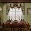 Leopard Window Waterfall Valance Curtains 1 Panel, W59 Inch