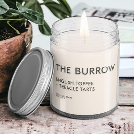 THE BURROW Book Lovers' Candle | Book Scented Candle | Vegan + Cruelty-Free + Phthalte-Free