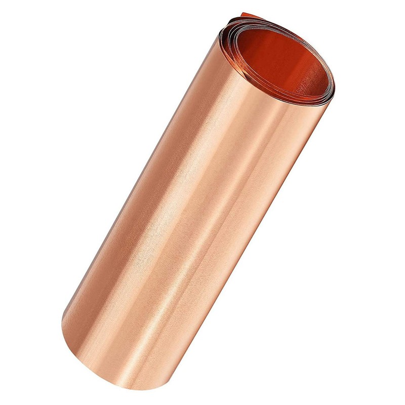 2X Copper Sheet Roll, Metal Foil Plate 1000mm x 100mm