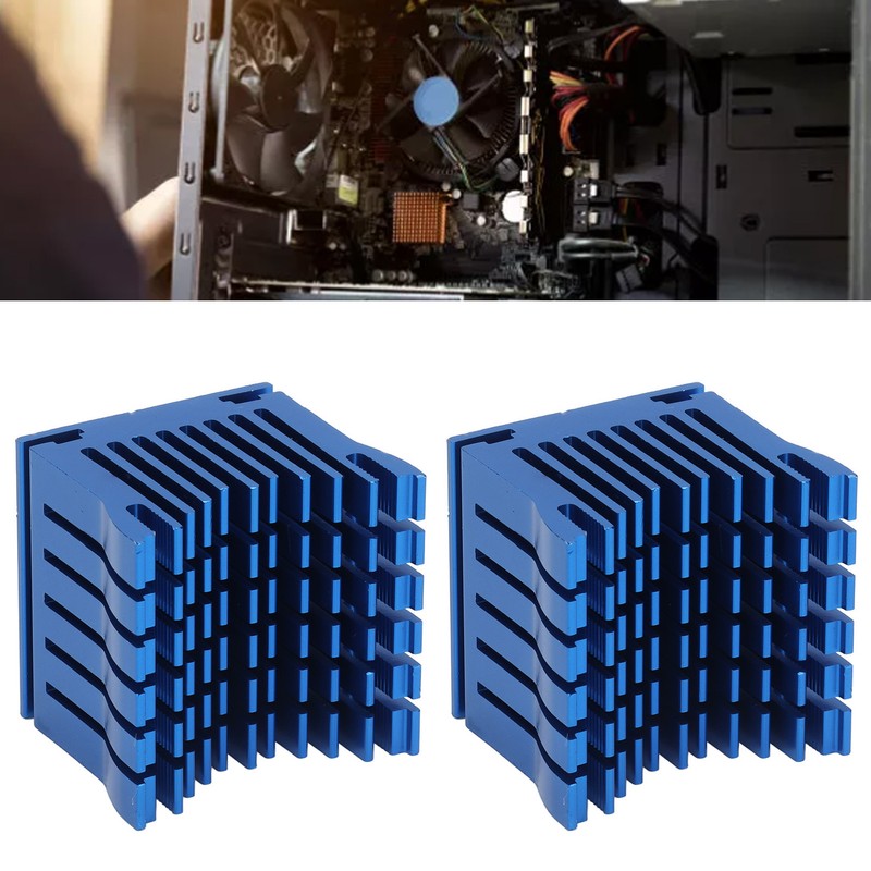 2Pcs Aluminium Heatsink Cooler 3D Printer Motherboard South North Bridge
