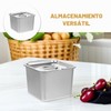 GALPADA Recipientes Congelables De Acero Inoxidable Con Tapa Caja De