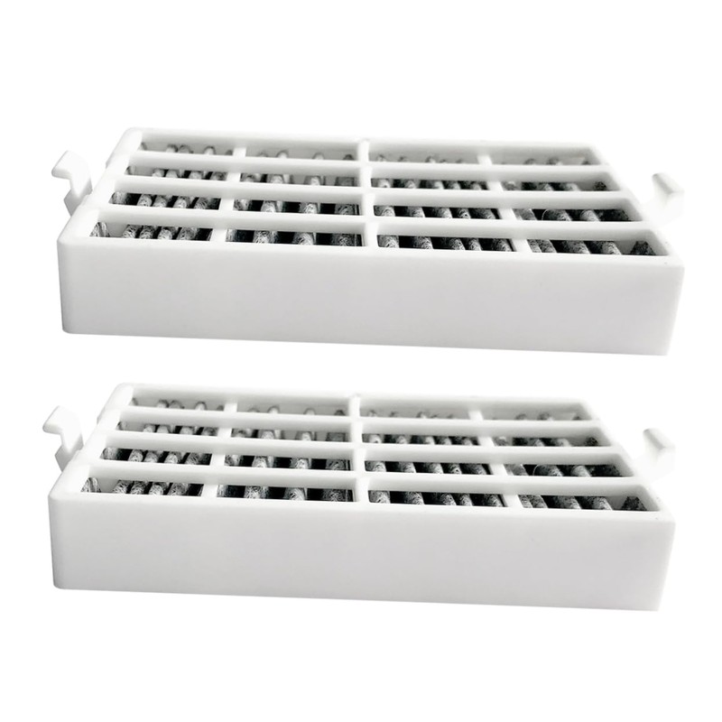 jojofuny 2sets Fridge Air Purifier Odor Carbon Filtration Easy Install