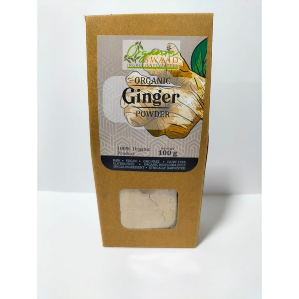 Organic Swaad Organic Ginger Powder 100g - Sri Lanka