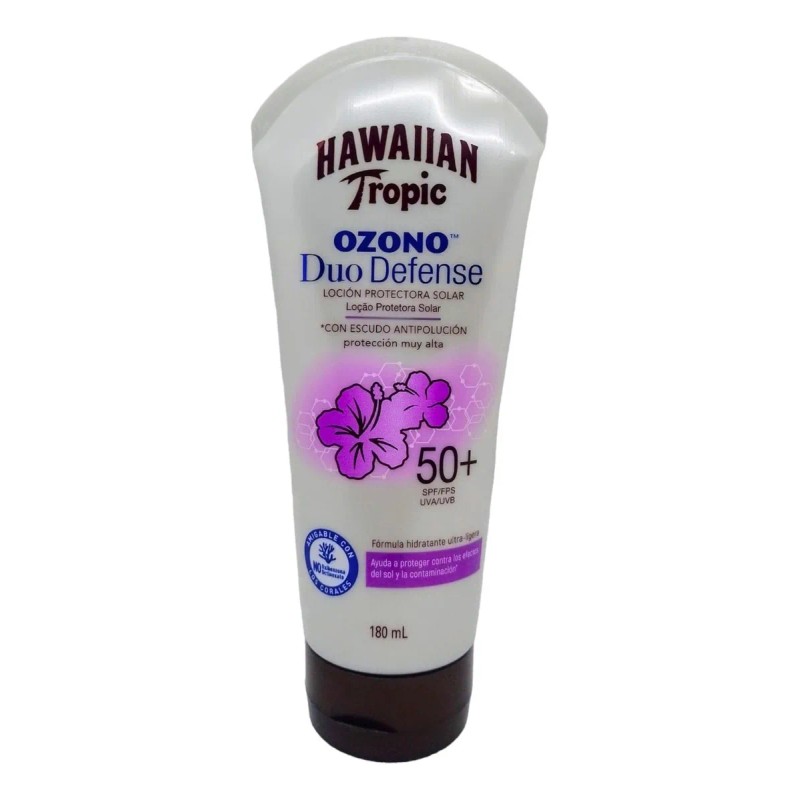 Locion Protectora Solar Hawaiian Tropic 50 SPF 180ml