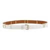VALENTINO Emma Winter Belt W100 Ecru/Oro - Can be Shortened,