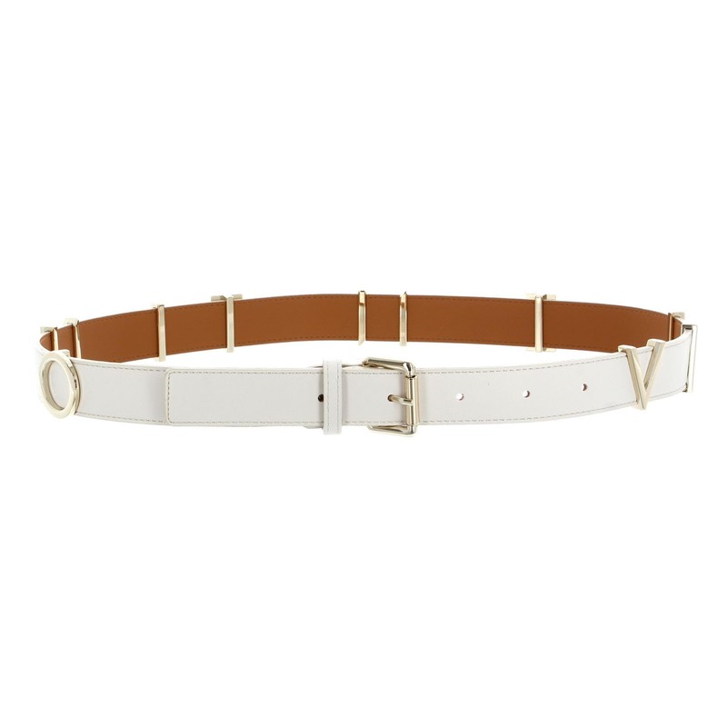 VALENTINO Emma Winter Belt W100 Ecru/Oro - Can be Shortened,