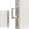 betensh Pocket Door Edge Pull Brushed Nickel Push Automatic Bounce