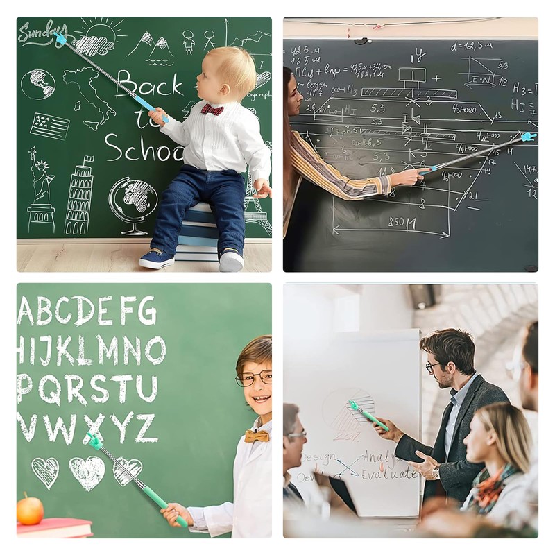 Coollooda Pointer Telescopic Pointer 2 Pcs Finger Stick Telescopic Hand