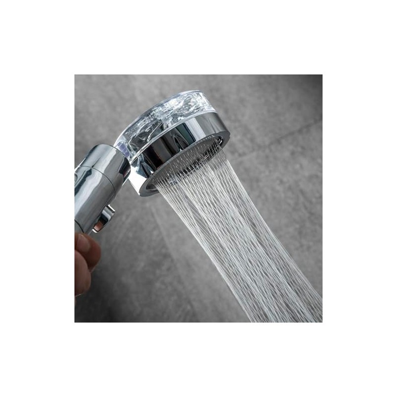 InnovaGoods® Heliwer Shower Head, Ecoshower Filter Technology with Pressure Propeller