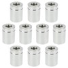 eMagTech Pack of 10 Hydraulic Swage Ferrules Non-Skive Hydraulic Swage