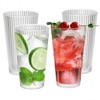 600ml Plastic Water Tumblers,Large Capacity Water Cups Acrylic Drinking Glasses