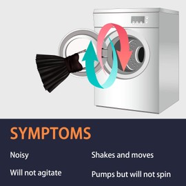 285811 Agitator Repair Kit Replacement Fit for Whirlpool & Kenmore Washers - Simple Instructions Included - Replaces 3363663 AP3138838 PS334650