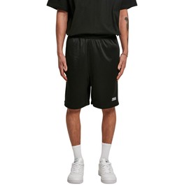 Urban Classics Men's Basic Mesh Shorts, Short Sports Shorts for Men Made of Lightweight Mesh, Available in 2 Colours, Sizes XS - 5XL, black