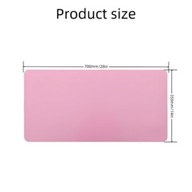 Nail Art Table Mat,Foldable Nail Hand Rest Pillow Manicure Pad, Nail Arm Rest Pad for Acrylic Nails, Soft Microfiber PU Leather Nail Mat for Table,Waterproof Manicure Pad