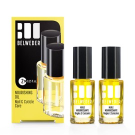 BELWEDER - 2 x 7.5ml Nail and Cuticle Nutrient Oil - 2 x 7.5ml - Moisturising and Firming - Nails and Dry Cuticle - For Men and Women