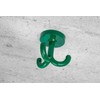 Gedotec Triple Hook Swivel Ceiling Hook RAL 6029mint green hook