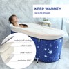 ptlsy Ice Bath Tub for Adults, Large Portable Bathtub for
