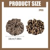 CutitiUU Set of 2 leopard print hair bands, large leopard