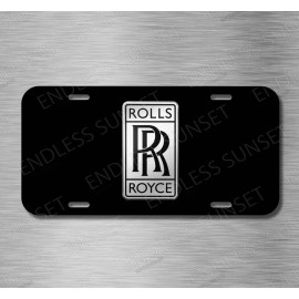 Amel Rolls Royce Luxury Car Rolls-Royce License Plate Front Auto Tag