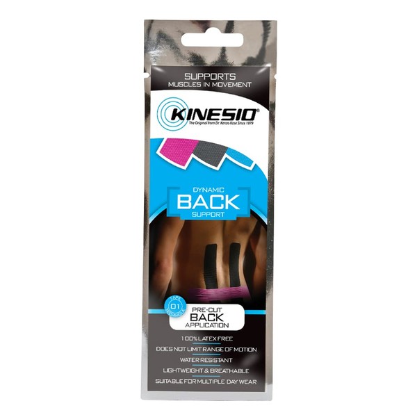 Kinesio Tape - Pre-Cut Back Support - Optimized Athletic Tape Strips