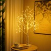 NXUEBDU Birch Tree with LED Lights, 2FT 144 LEDs Warm