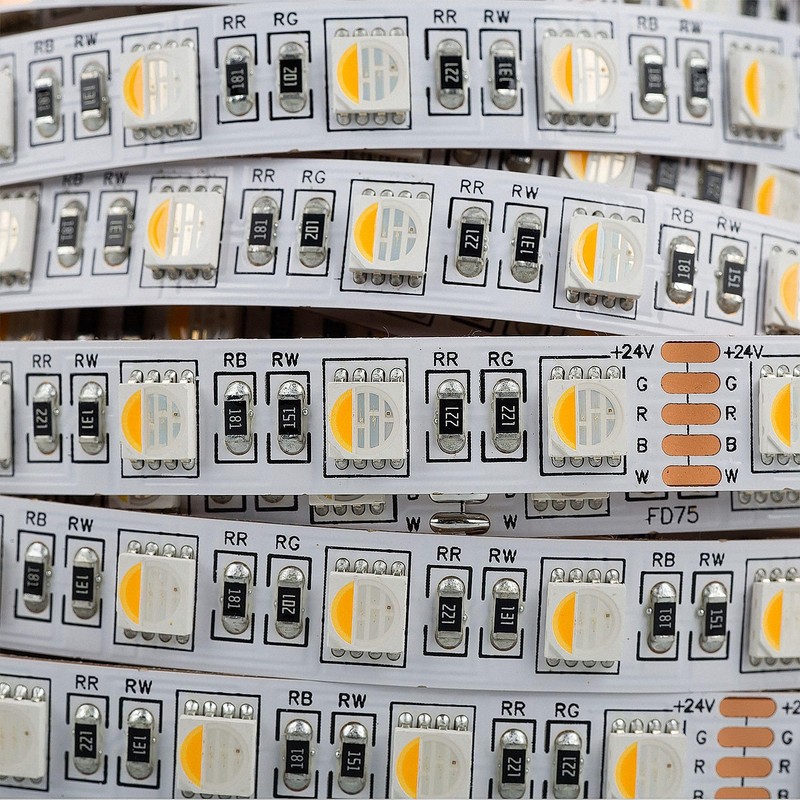 Mextronic LED Strip LED Strip 5050 RGB + White (6000K)