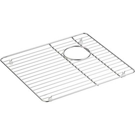 Kohler K-9234-ST Left-Hand Kitchen Sink Rack For K-8669 Stainless Steel