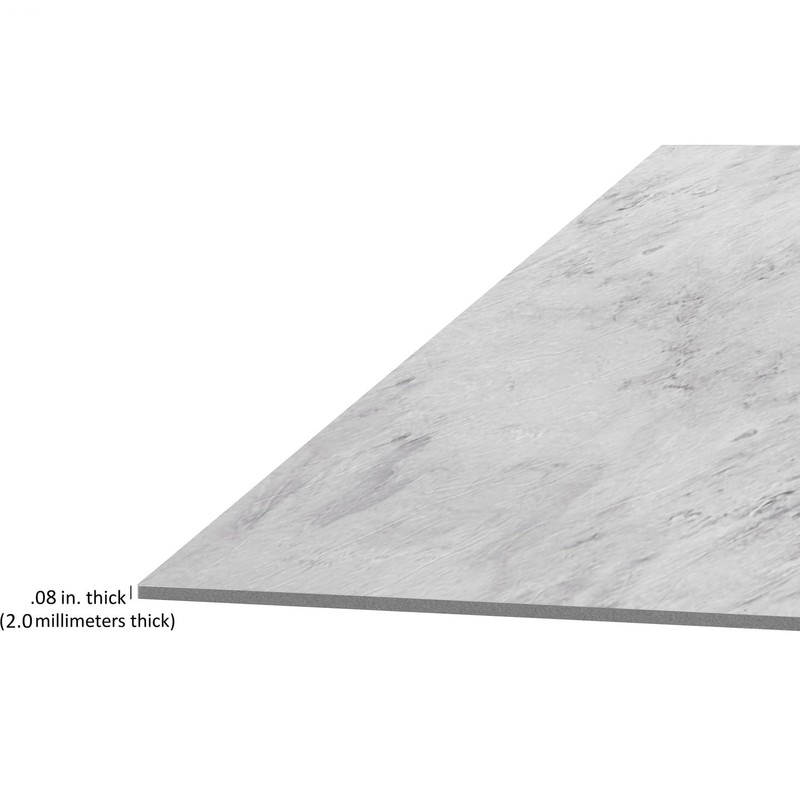 Palazzo Self Adhesive 12-Inch Vinyl Floor Tiles, 20 Rectangular Tiles