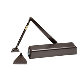 Global Door Controls TC512-DU TC500 Series Grade 1 Commercial Door Closers, Duranodic Finish