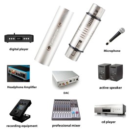 Yumiwoow XLR Adapter 2-Pair(4 Pack), 2 XLR Male to Male Connector & 2 XLR Female to Female Coupler, 3PIN XLR Adapter Gender Changer Connector,Compatible with Mixer, Microphone, Power Amplifierr