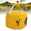 Golf Hitting Bag Waterproof PVC Smoothing Surfaces Zipper Design Golf