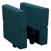 Belffin Fabric Modular Sectional Sofa Armrest Backrest Module Couch Side