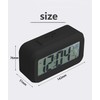WANGCL 12/24 hour digital alarm clock bedside table clock with