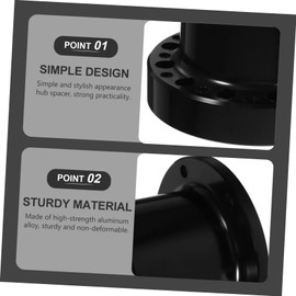Mobestech 1 Set Modified Steering Wheel Base Car Wheel Part Auto Steering Wheel Adapter Plate Car Steering Wheel Riser Car Steering Wheel Adapter Accessories for Car Steering Wheel Hub