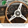 Steering Wheel Spinner, Skull Shape Steering Wheel Spinner Booster Car