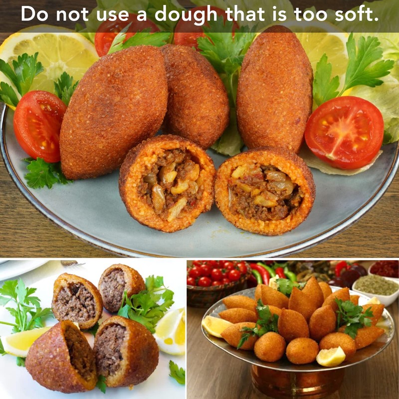 Meatball Mould Processor, Manual Meatloaf Maker, Press Tool, DIY, Kibbeh