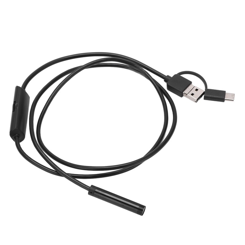 AN100‑8 8mm 3 in 1 Endoscope IP67 Waterproof 6LED Adjustable