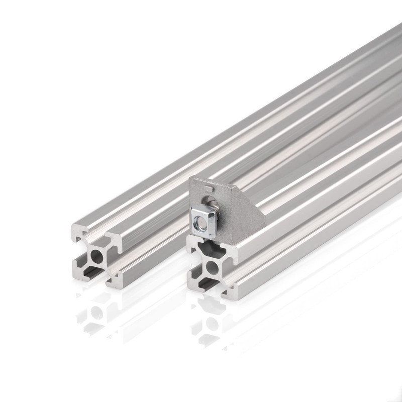 2020 Aluminum Profile Connector Set,20pcs Corner Bracket+40pcs 20 Series M5