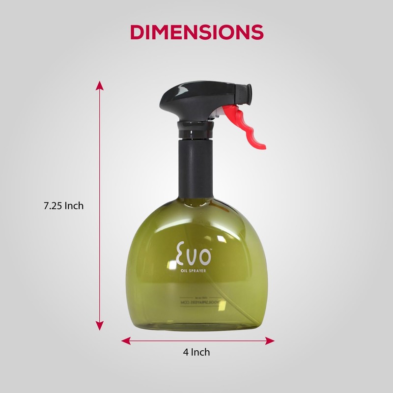 Evo Oil Sprayer Minis, Non-Aerosol for Olive, Cooking Oils, and