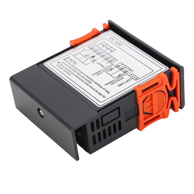 Digital Temperature Controller Dual Sensor LED Screen Thermostat for Cold