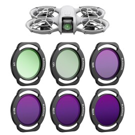 BLAUEOCHI CPL UV ND Filter for DJI NEO, Multi-Coated Filter Set for DJI NEO Drone Accessories - 6-Pack Filter(UV/CPL/ND8/ND16/ND32/ND64)