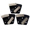 3 Pcs Diamond Grinding Disc Block Trapezoid 3*M6 Hole Genenal