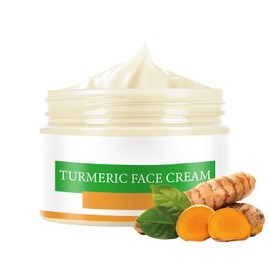Turmeric Face Cream, Moisturizing Face Cream For Radiant Glowing Skin, Vitamin C Moisturiser For Face,Turmeric Cream Skin Care, Daily Moisturizing Skin Care For Women 50g