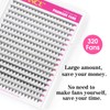 TDANCE Premade Fans Eyelash Extensions 320 Fans Pre Made Fans