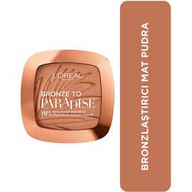 L’Oreal Paris Bronzer 02 - Matte Bronzing Pressed Powder, Shimmer Free, Medium